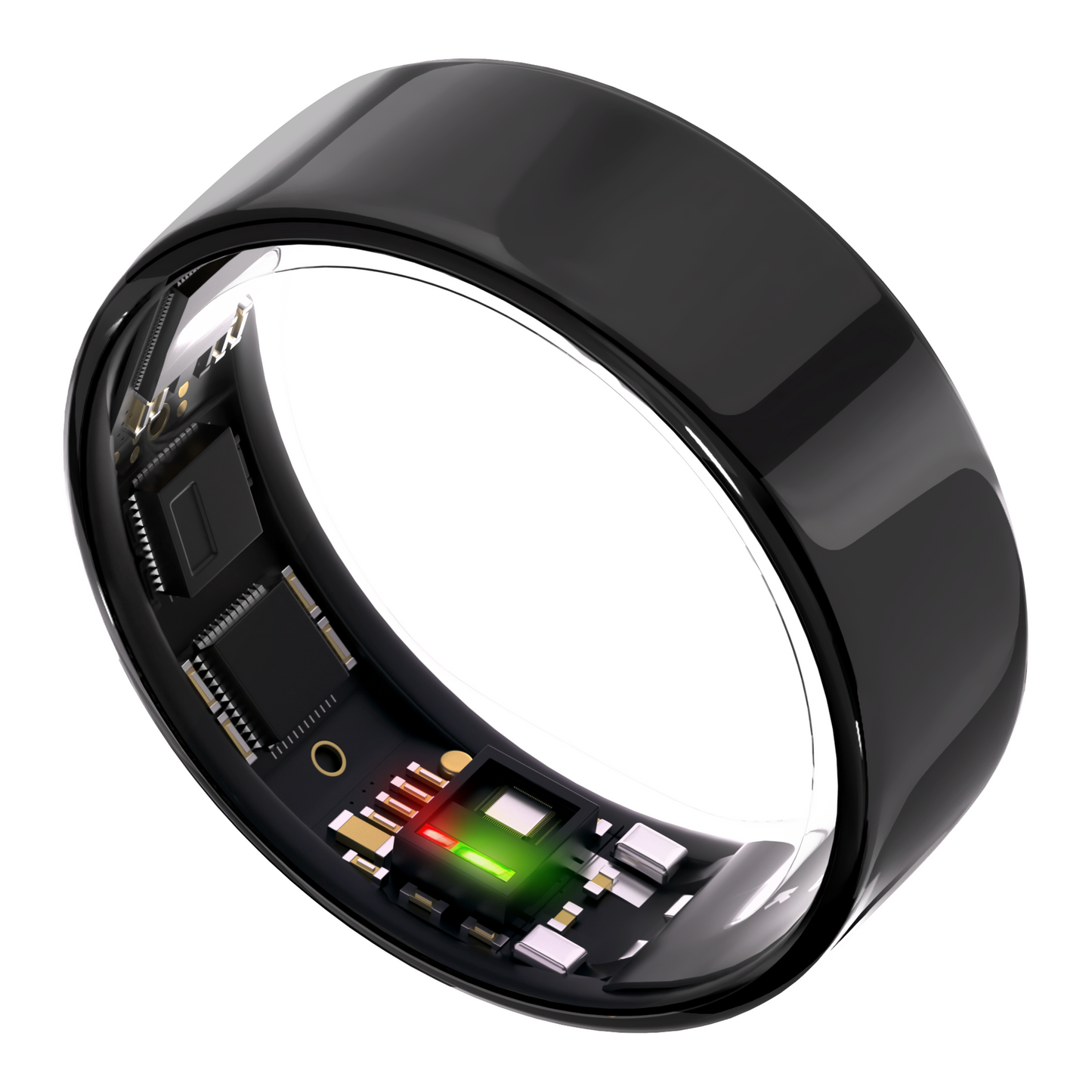 ULTRAHUMAN Ring AIR – Smart Fitness, Sleep & Activity Tracker for Men/Women (Aster Black) 12