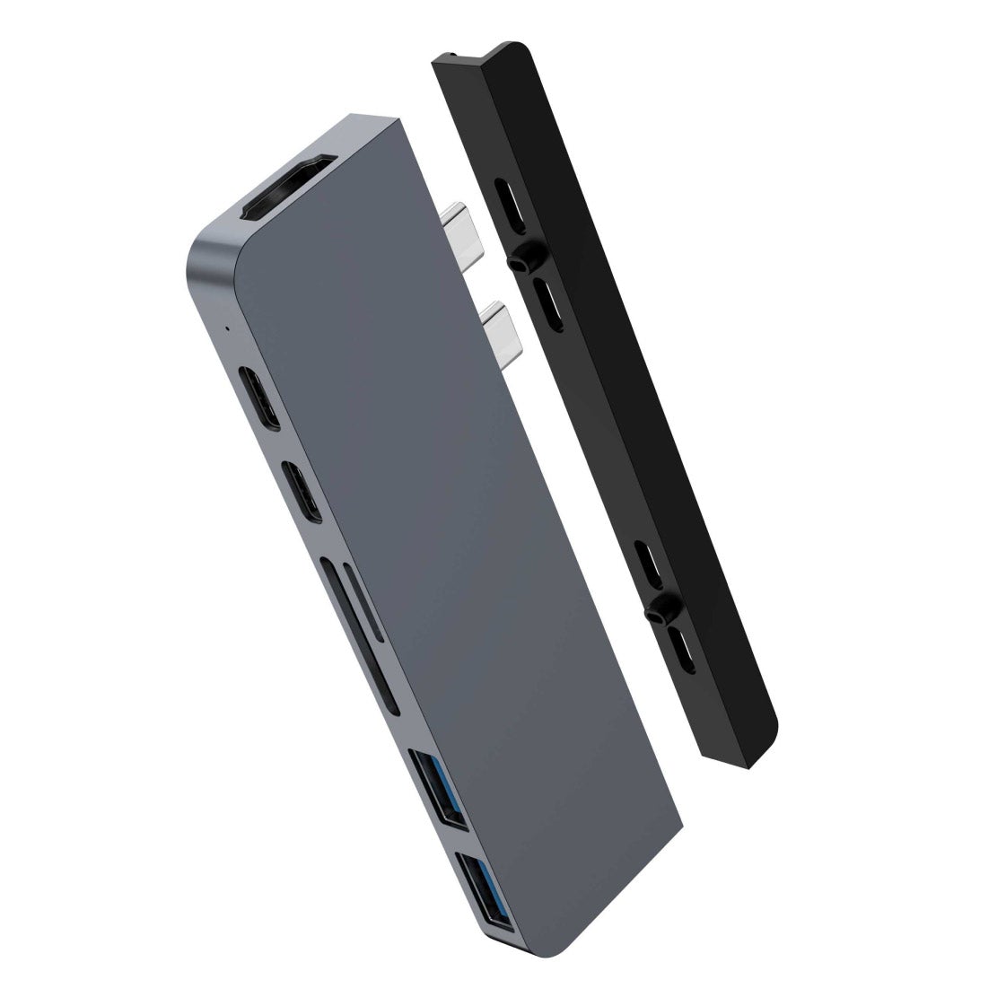 HyperDrive DUO 7-in-2 ‚Äî USB-C Hub for MacBook Pro / Air_Space Grey